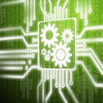 lcd screen matrix circuit of gear symbol